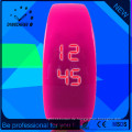 Sport-Handgelenk-Silikon-Digital-LED-Digital-elektronische Armbanduhr (DC-1103)